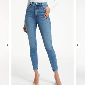 Good American Good Waist Crop Jeans